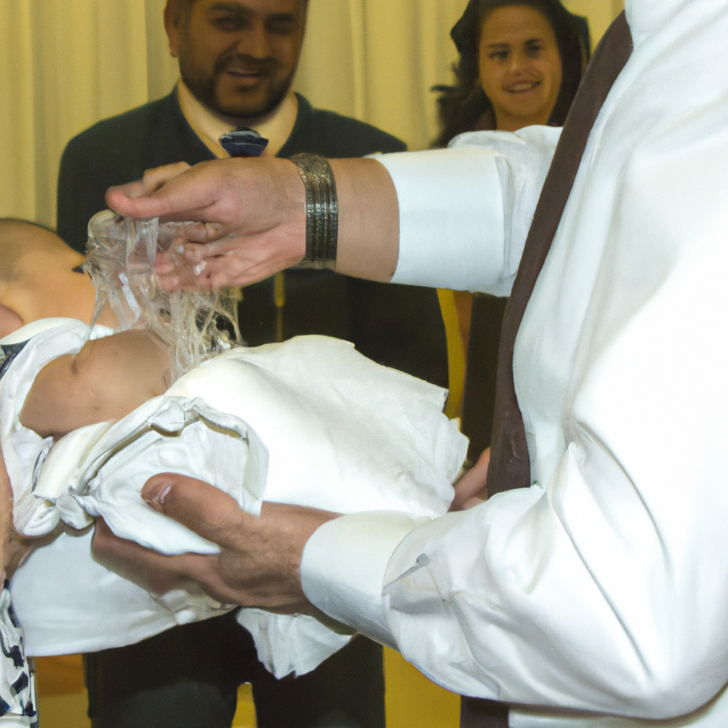¿Cómo se lleva a cabo un bautizo?