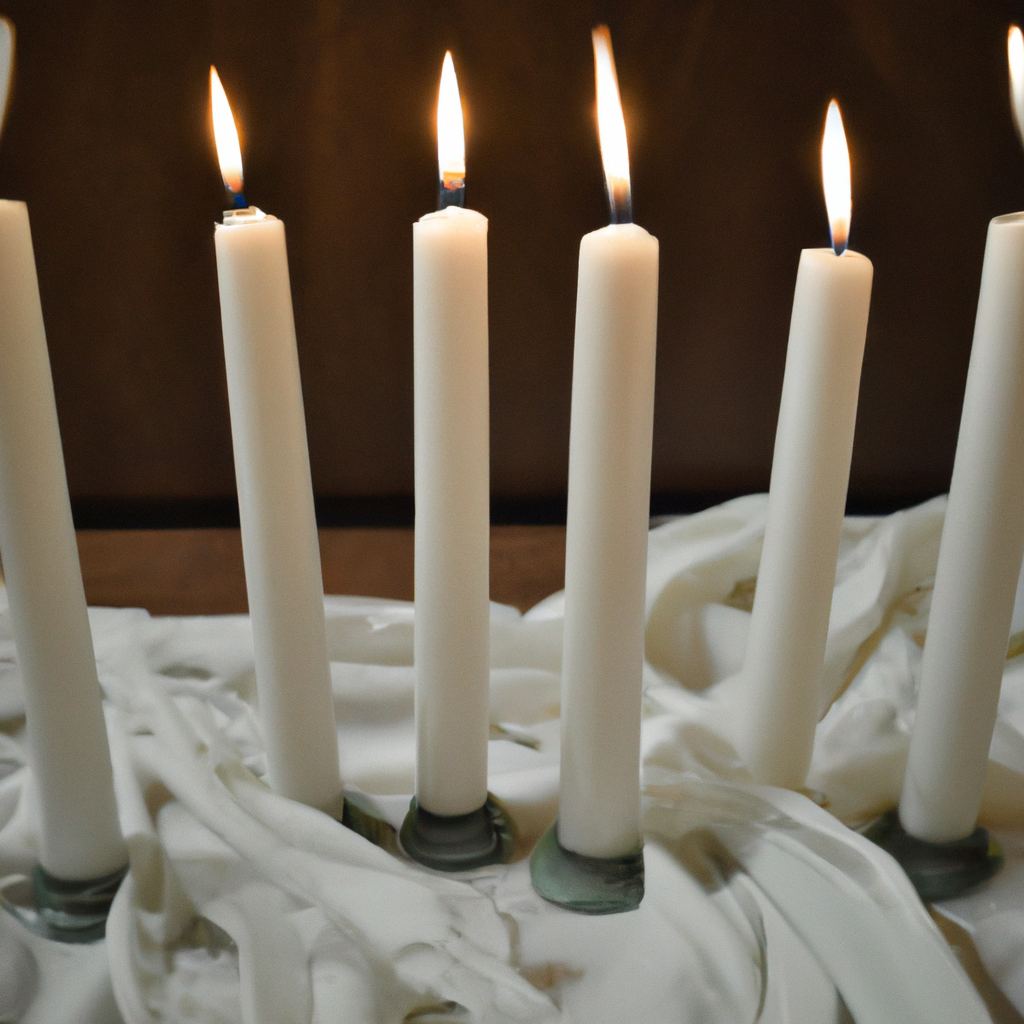 ¿Qué rituales se hacen con velas blancas?