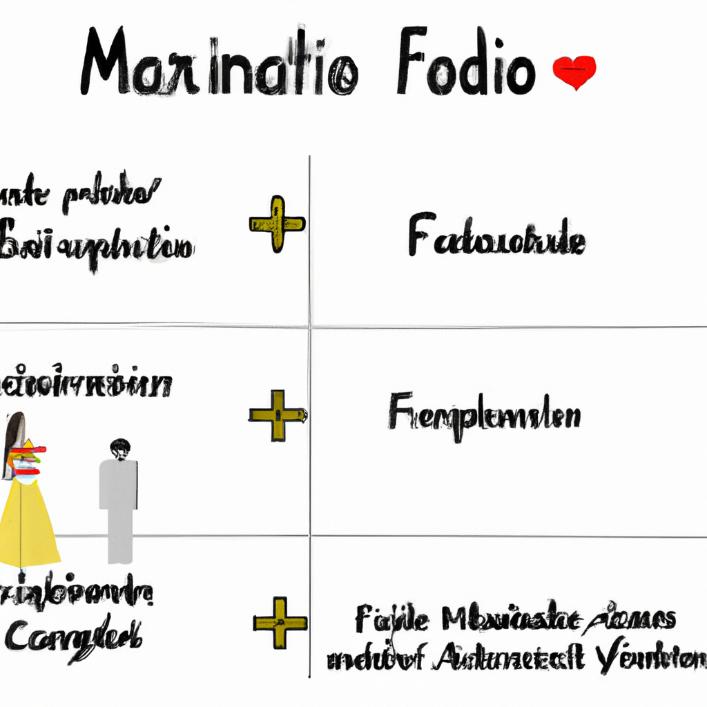 ¿Cuál es la fórmula del matrimonio?