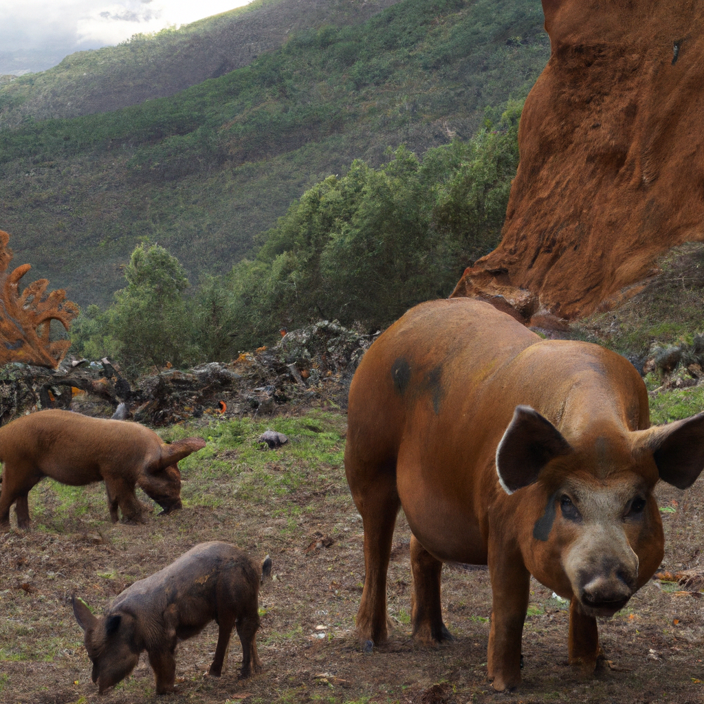 ¿Qué es la montanera en cerdos?