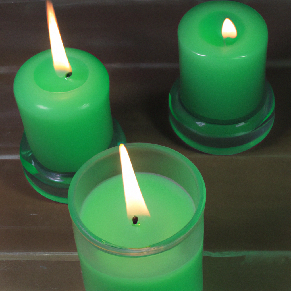 ¿Cómo usar las velas verdes?