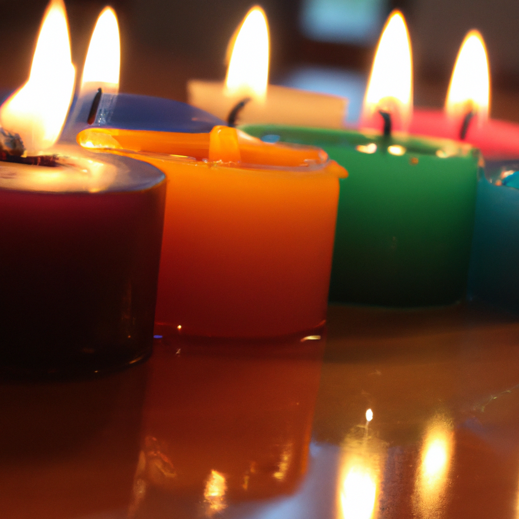 ¿Qué significa cada color de las velas?